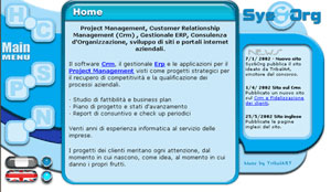 Visitez le site Sys&Org partant de la version originale en langue italienne