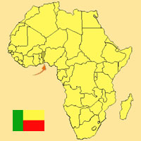 Guide pour la globalisation - Carte pour la localisation du Pays - Benin