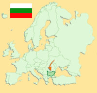 Guide pour la globalisation - Carte pour la localisation du Pays - Bulgarie