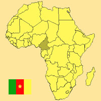 Guide pour la globalisation - Carte pour la localisation du Pays - Cameroun
