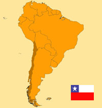 Guide pour la globalisation - Carte pour la localisation du Pays - Chili
