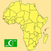Guide pour la globalisation - Carte pour la localisation du Pays - Comores