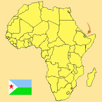 Guide pour la globalisation - Carte pour la localisation du Pays - Djibouti