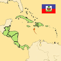 Guide pour la globalisation - Carte pour la localisation du Pays - Haiti
