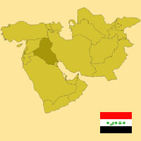 Guide pour la globalisation - Carte pour la localisation du Pays - Iraq