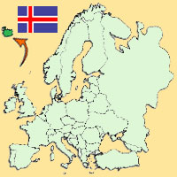 Guide pour la globalisation - Carte pour la localisation du Pays - Islande