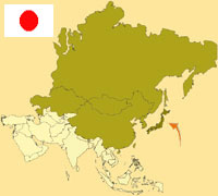 Guide pour la globalisation - Carte pour la localisation du Pays - Japon