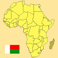 Guide pour la globalisation - Carte pour la localisation du Pays - Madagascar