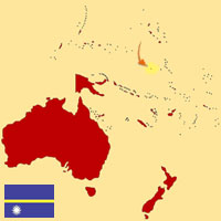 Guide pour la globalisation - Carte pour la localisation du Pays - Nauru