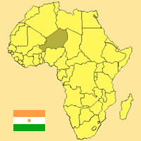 Guide pour la globalisation - Carte pour la localisation du Pays - Niger