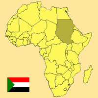 Guide pour la globalisation - Carte pour la localisation du Pays - Soudan