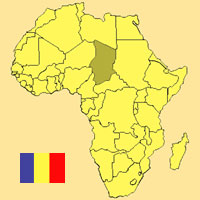 Guide pour la globalisation - Carte pour la localisation du Pays - Tchad