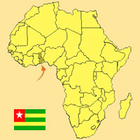 Guide pour la globalisation - Carte pour la localisation du Pays - Togo