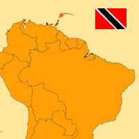 Guide pour la globalisation - Carte pour la localisation du Pays - Trinit e Tobago
